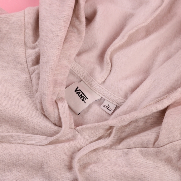 Vans Tangled Pressed Floral Hoodie, Size Womens L Oatmeal Cottage Core Vibes - Picture 2 of 8